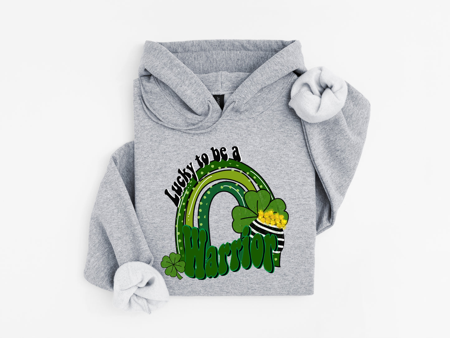 Luck to be a Warrior - Adult Unisex Hoodie