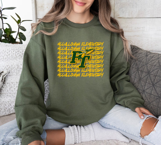 McCullough Elementary - Adult Crew Sweatshirt