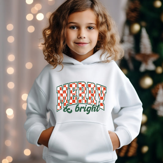 Merry & Bright - Youth Hoodie