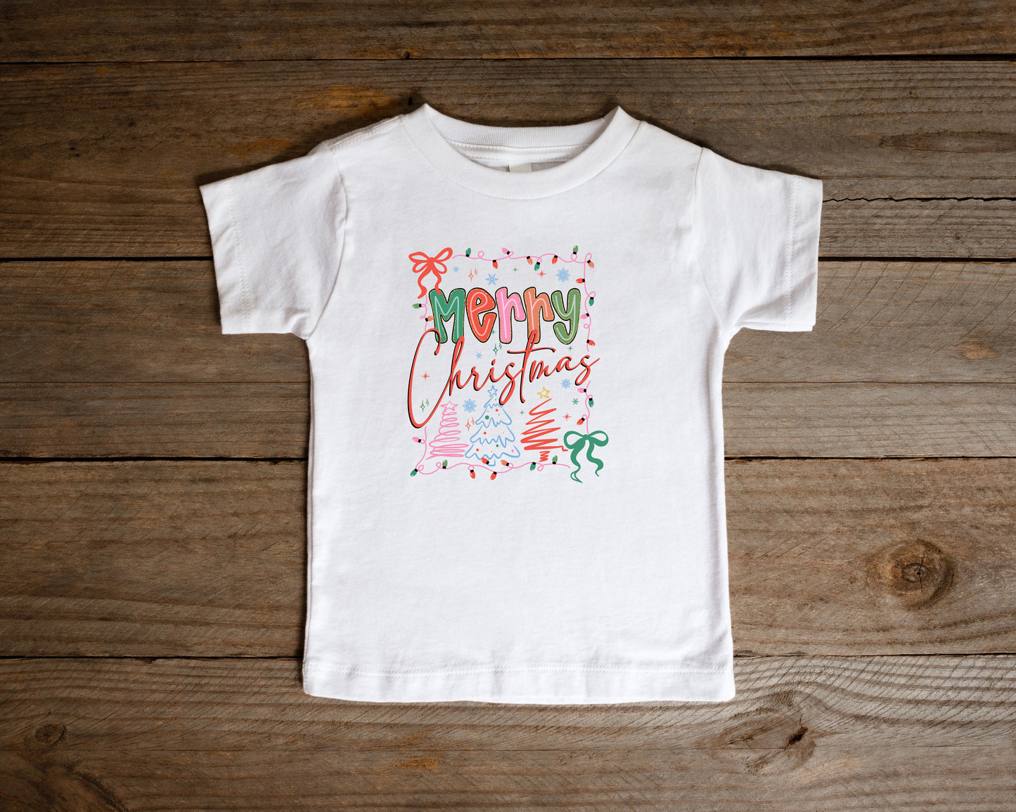 Merry Christmas - Toddler T-Shirt