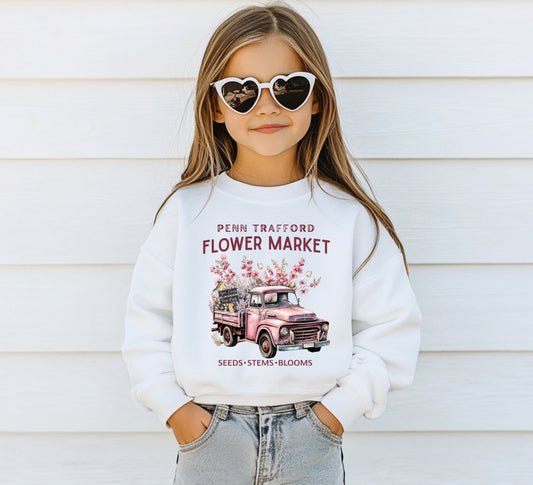 Penn Trafford Flower Market - Youth Crew Sweatshirt