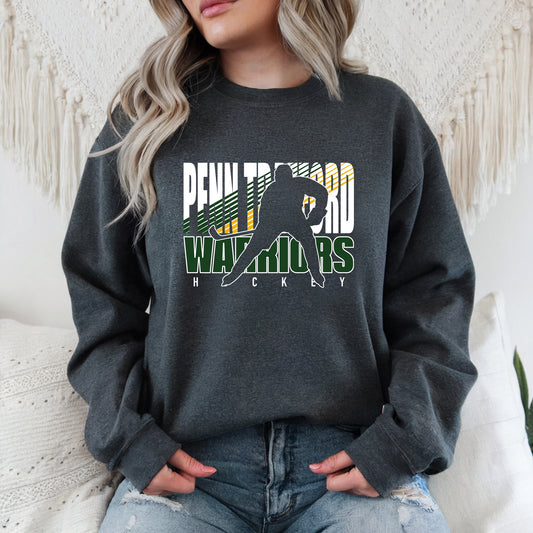 Warriors Hockey 2 - Adult Crew sweatshirt