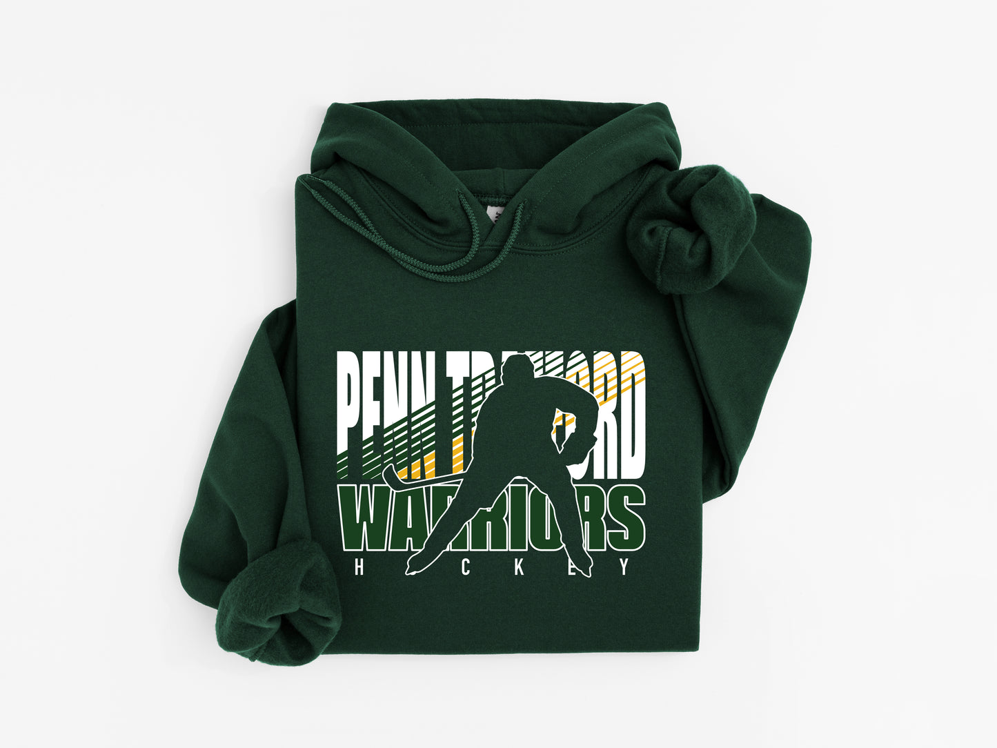 Warriors Hockey 2 - Adult Hoodie