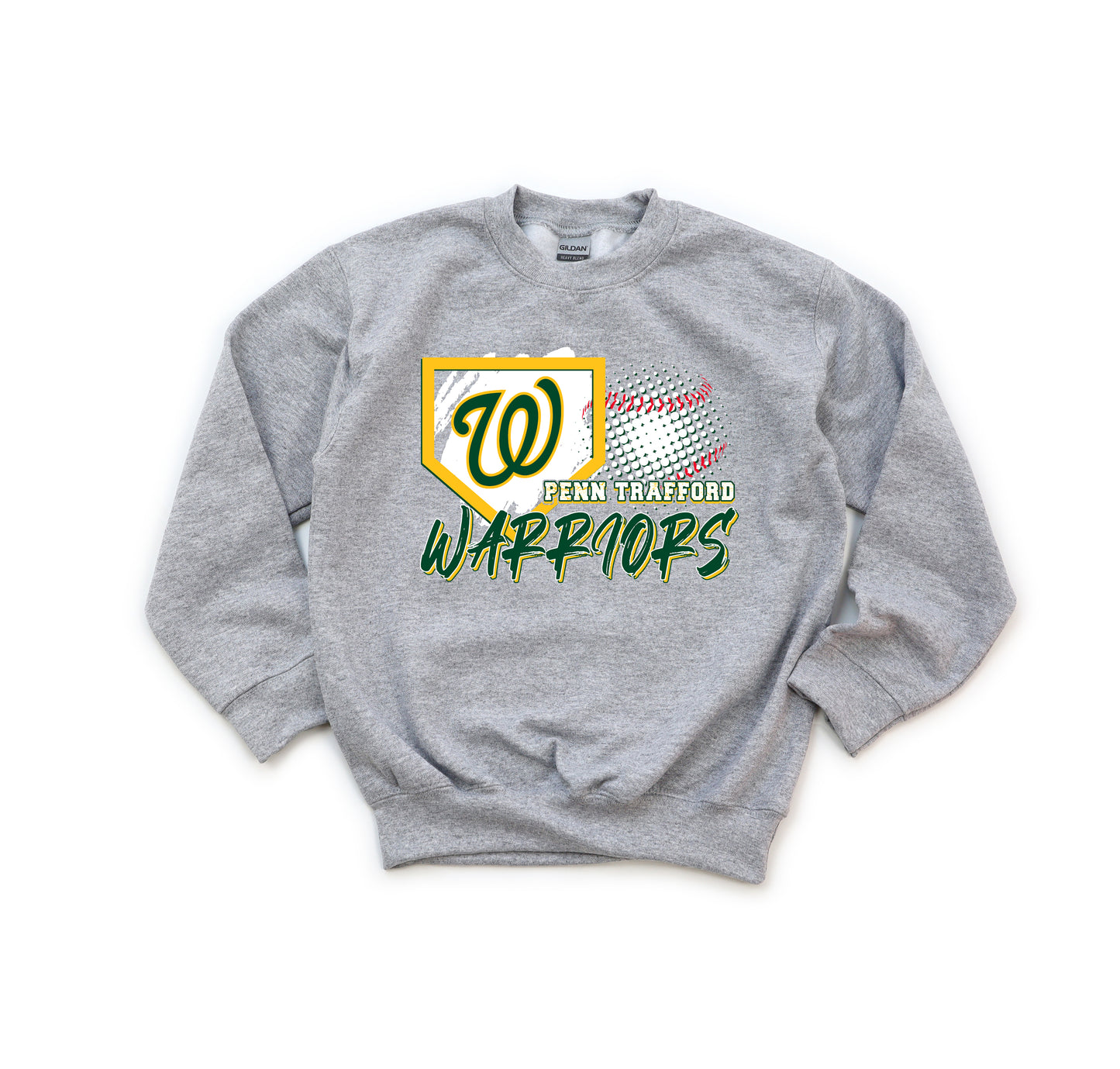 Penn Trafford Warriors Travel - Youth Crew Sweatshirt