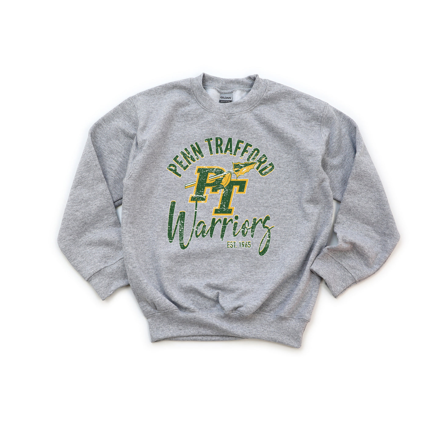Penn Trafford Warriors 11 - Youth Crew Sweatshirt