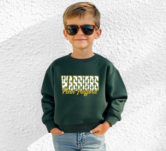 Penn Trafford Warriors 12 - Youth Crew Sweatshirt
