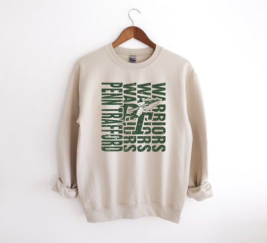Penn Trafford Warriors 16 - Adult Crew Sweatshirt