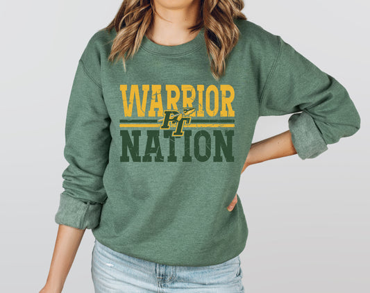 Penn Trafford Warriors 18 - Adult Crew Sweatshirt