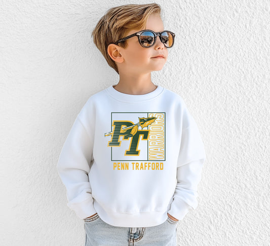 Penn Trafford Warriors 21 - Youth Crew Sweatshirt
