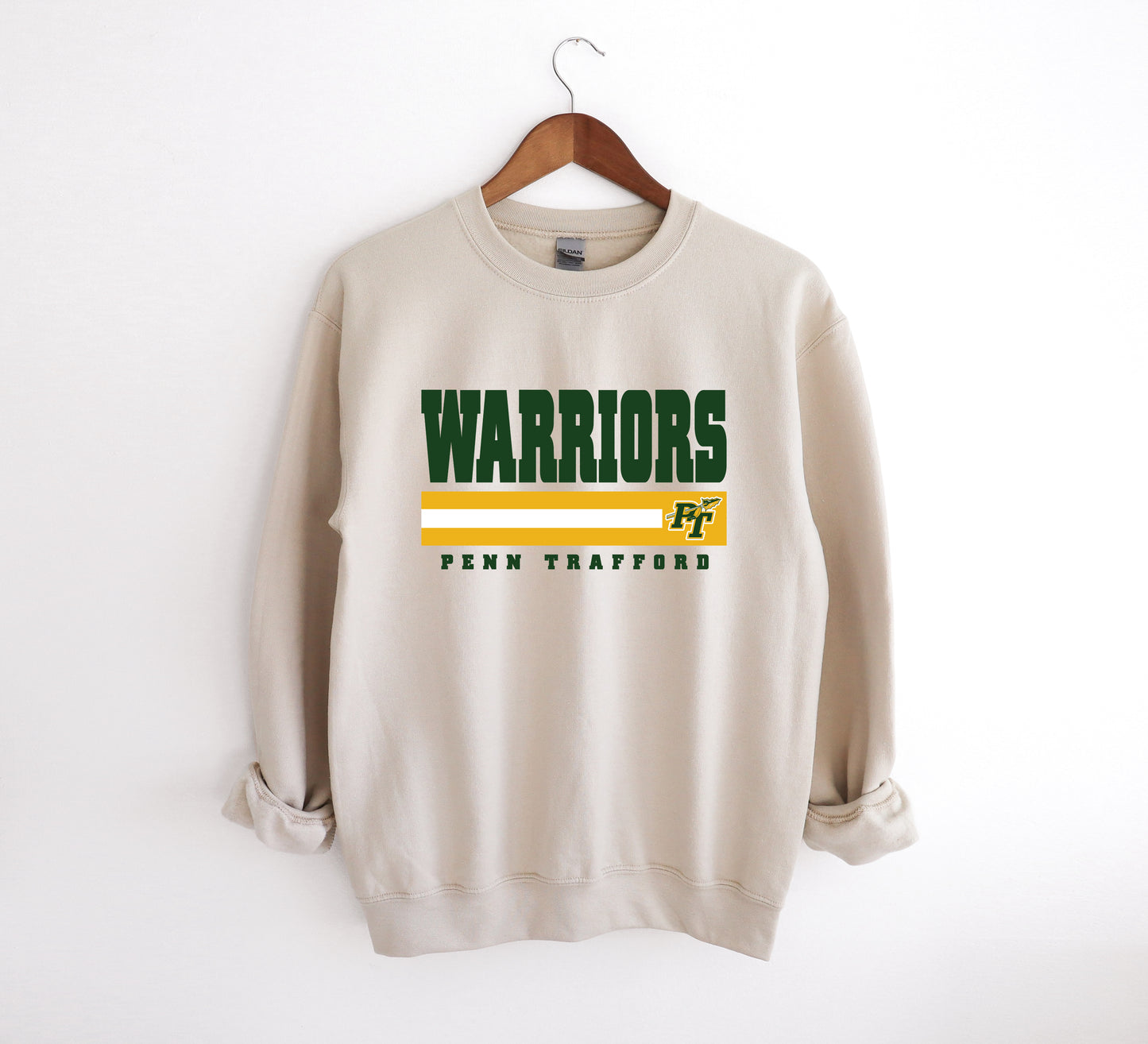 Penn Trafford Warriors 23 - Adult Crew Sweatshirt