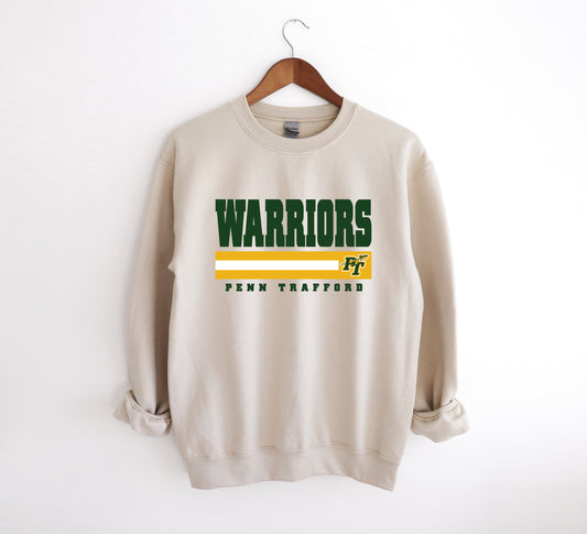 Penn Trafford Warriors 23 - Adult Crew Sweatshirt