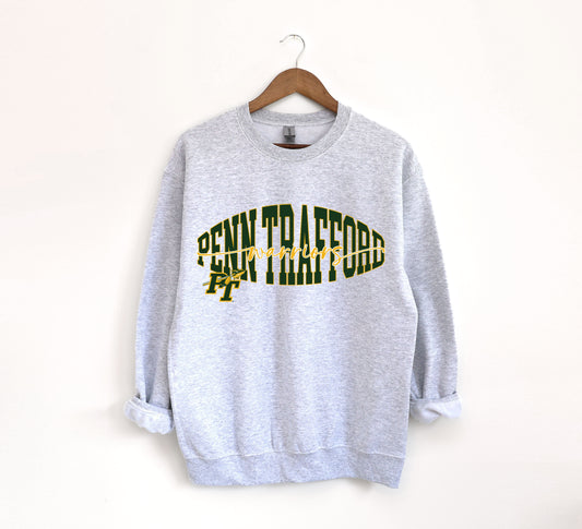 Penn Trafford Warriors 5 - Adult Crew Sweatshirt