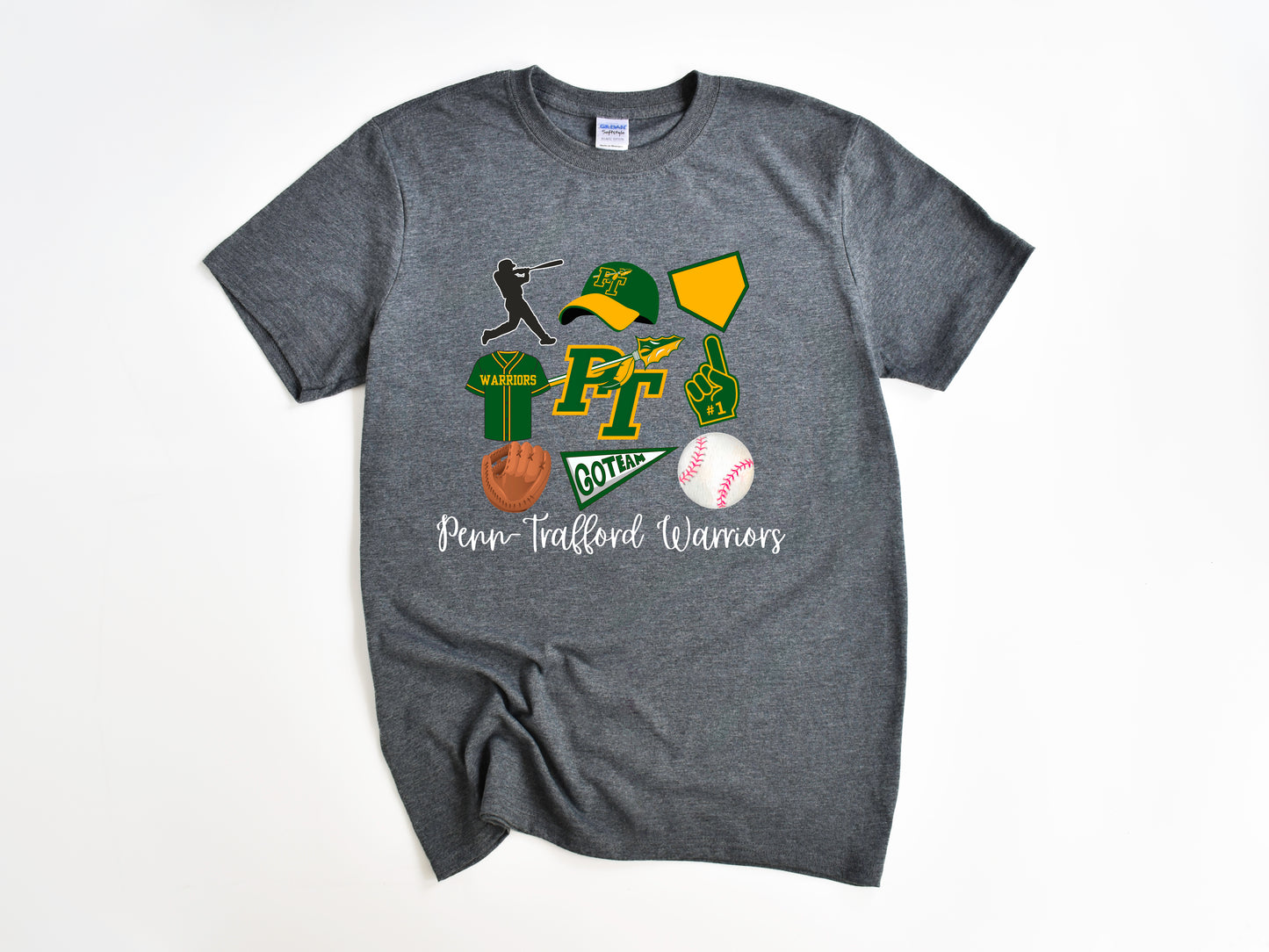 Penn Trafford Warriors Baseball 4 - Adult Unisex T-Shirt