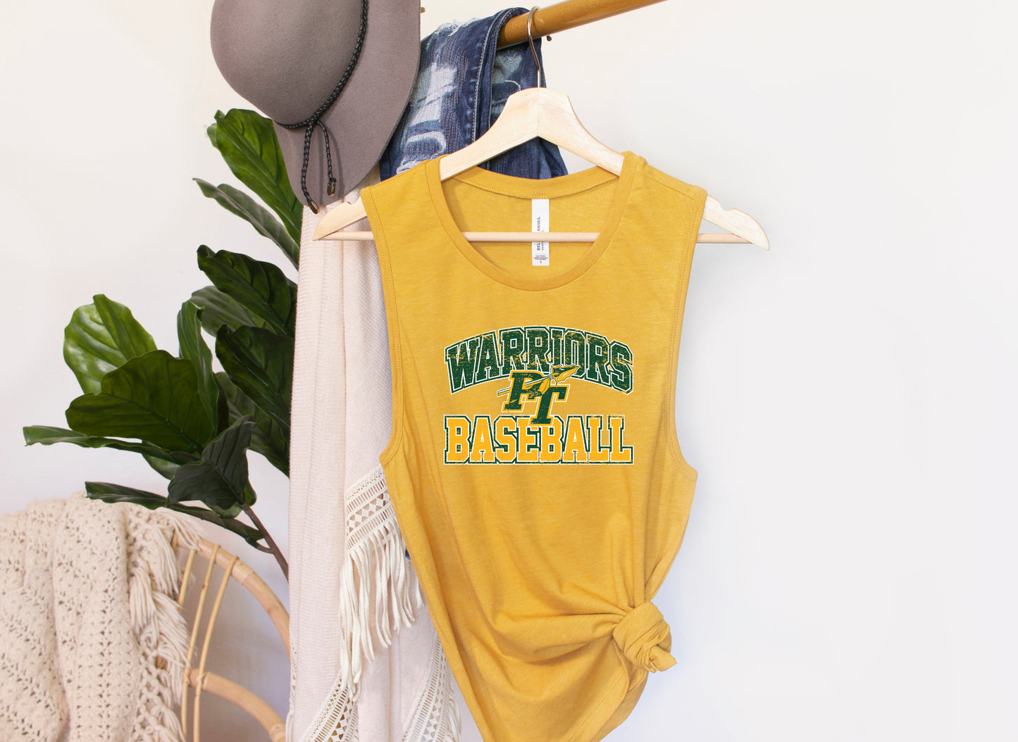 Penn Trafford Warriors Baseball 5 - Muscle Tank