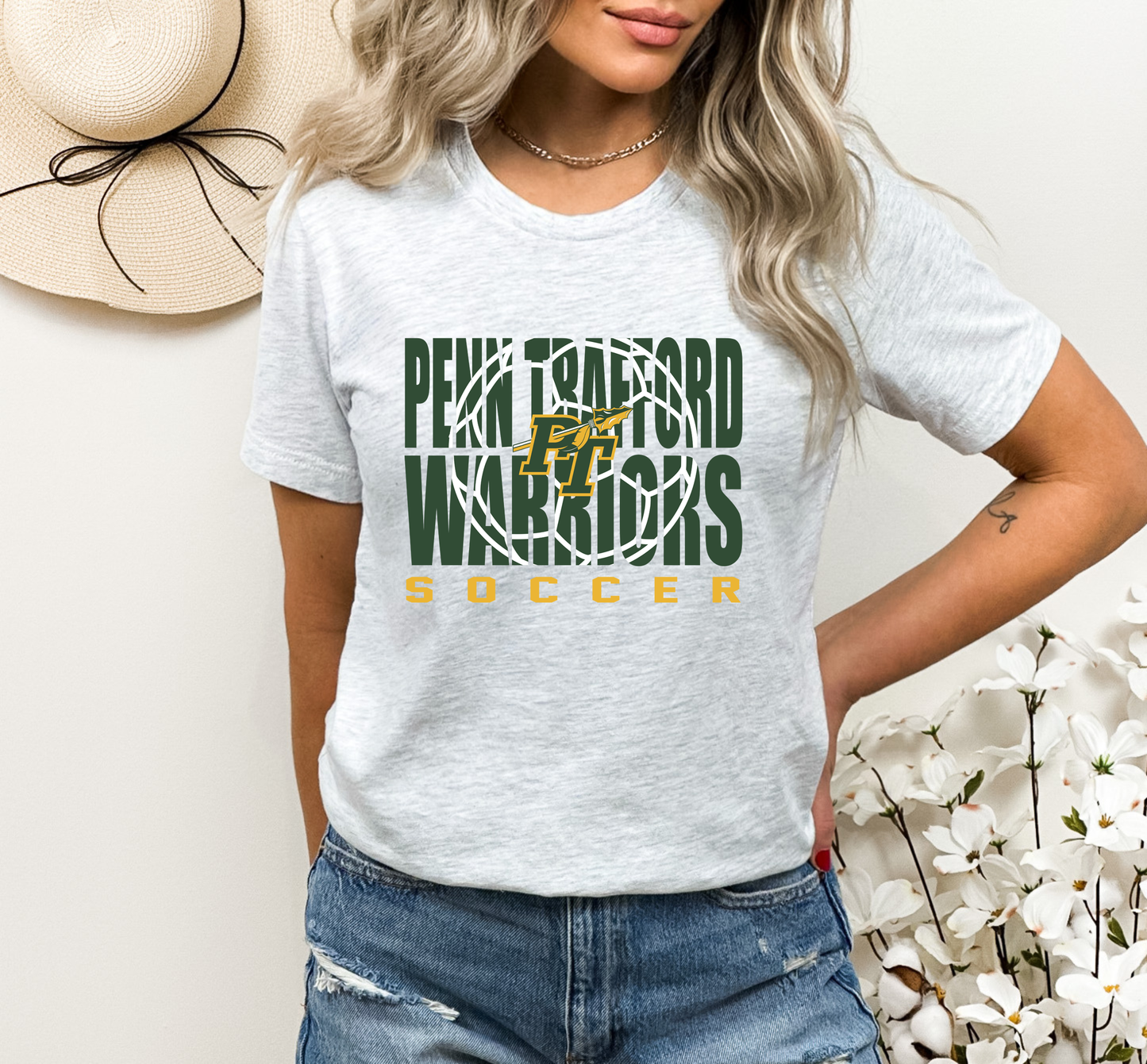 Penn Trafford Warriors Soccer 5 - Adult Unisex T-Shirt