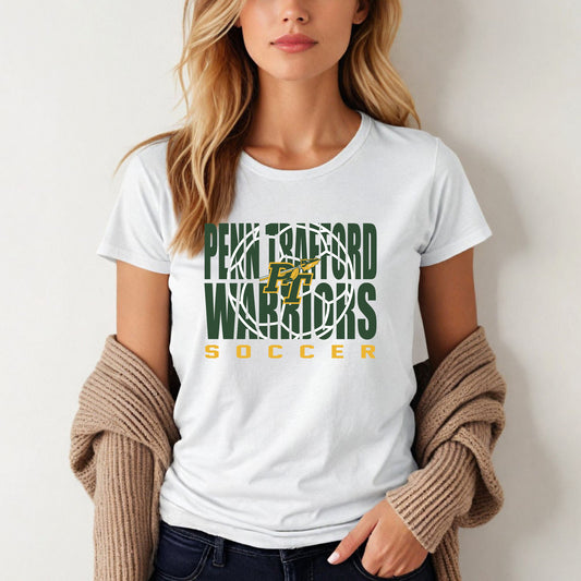 Penn Trafford Warriors Soccer 5 - Women's Tee