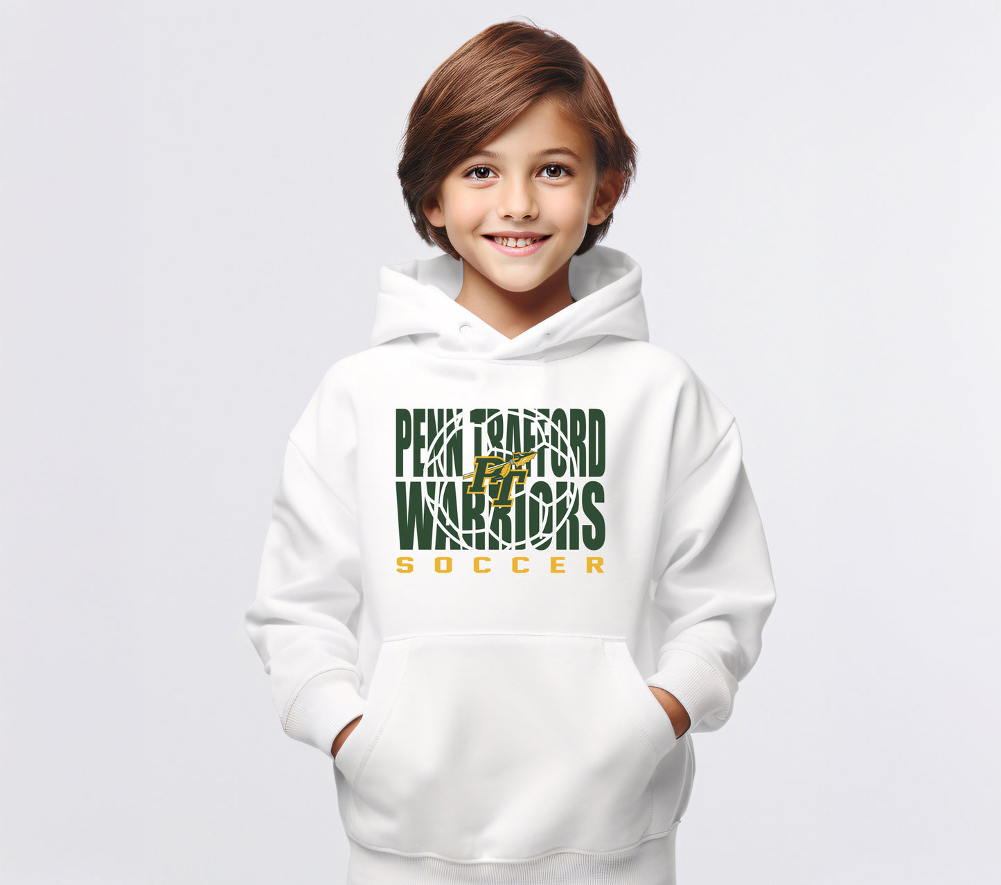 Penn Trafford Warriors Soccer 5 - Youth Hoodie