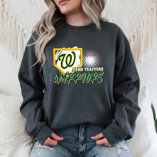 Penn Trafford Warriors Travel - Adult Crew Sweatshirt
