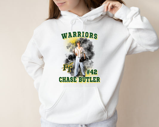 Custom Photo Player - Adult Hoodie