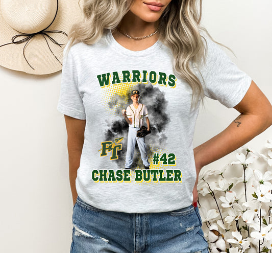Custom Photo Player - Adult Unisex T-Shirt