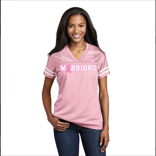 Breast Cancer Ribbon Warriors Jersey - Women's Jersey