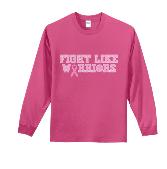 Fight Like Warriors - Youth & Adult Long Sleeve Tee