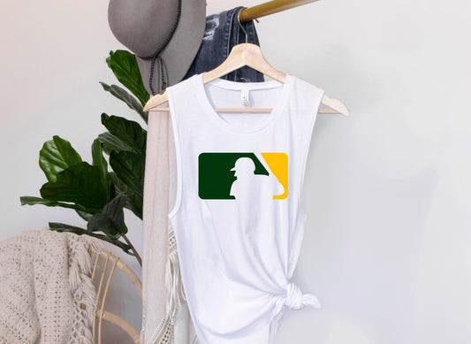 Pro Green & Gold - Muscle Tank