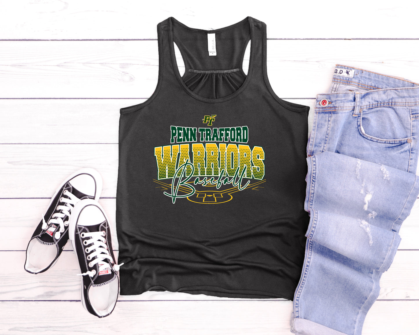 PT Warriors Baseball 5 - Flowy Tank