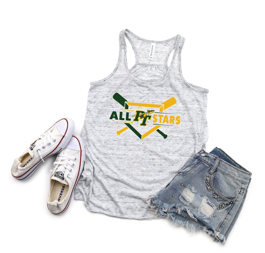 PT All-Stars 3 Baseball - Flowy Tank