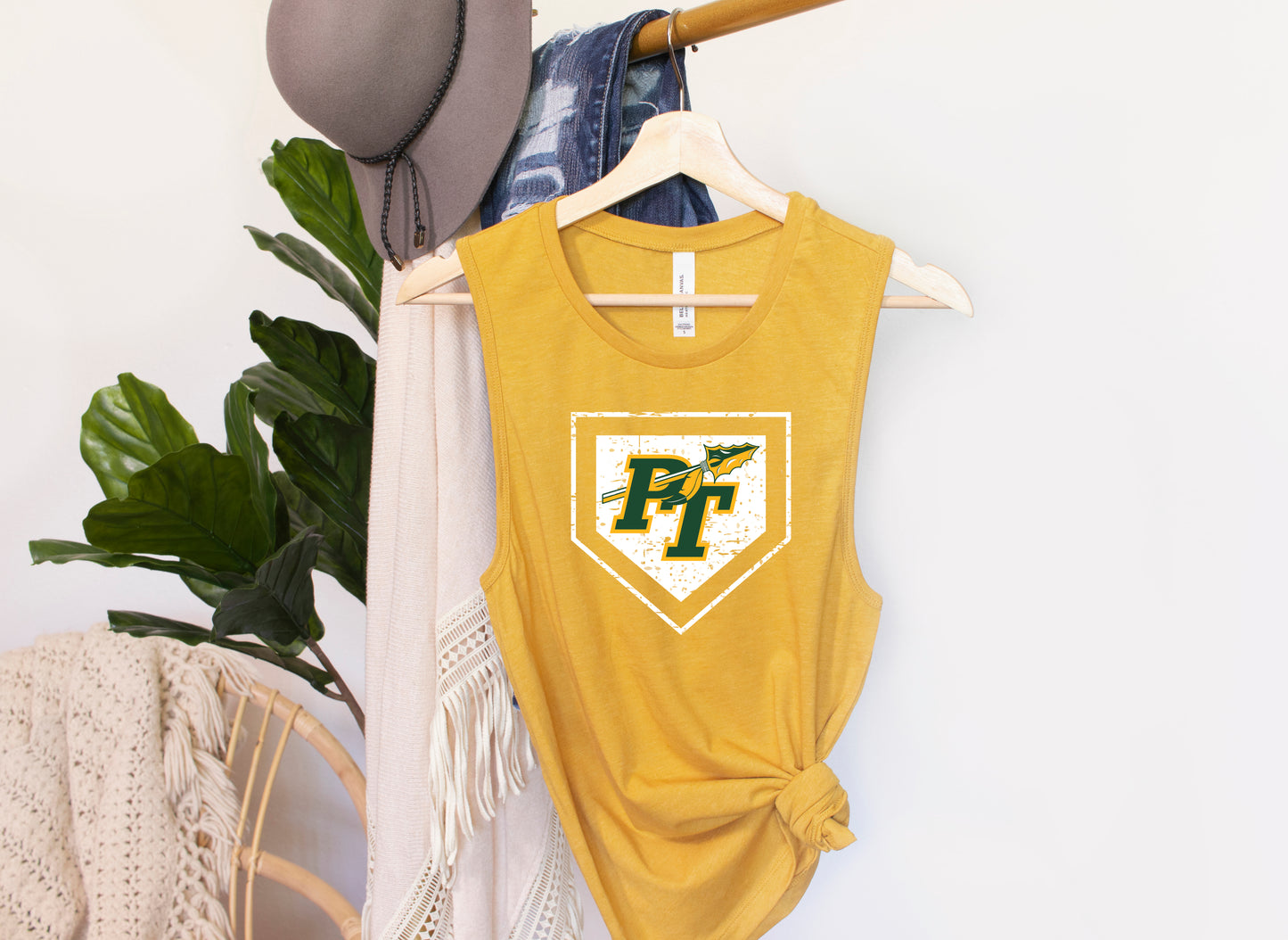 PT Baseball Plates - Muscle Tank