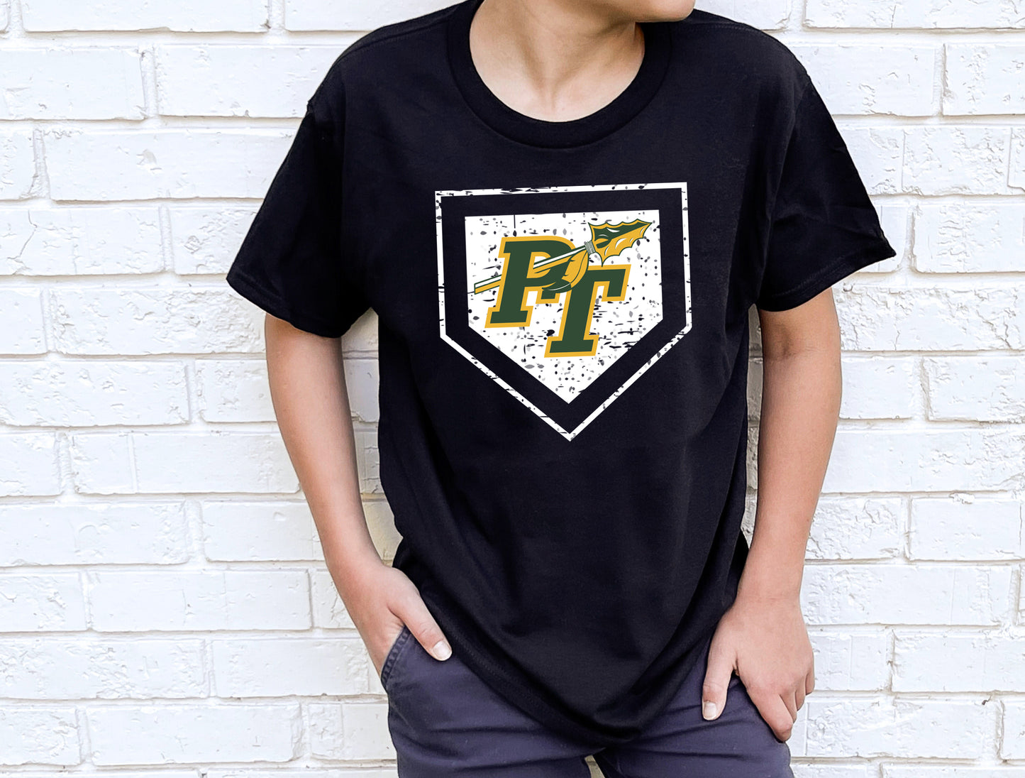 PT Baseball Plate - Youth T-Shirt