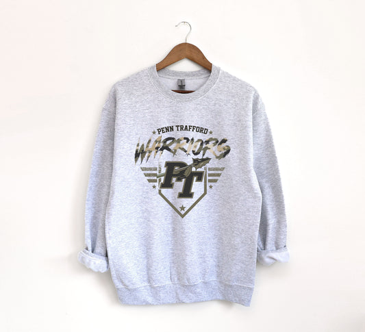 Penn Trafford Warriors - Adult Crew Sweatshirt