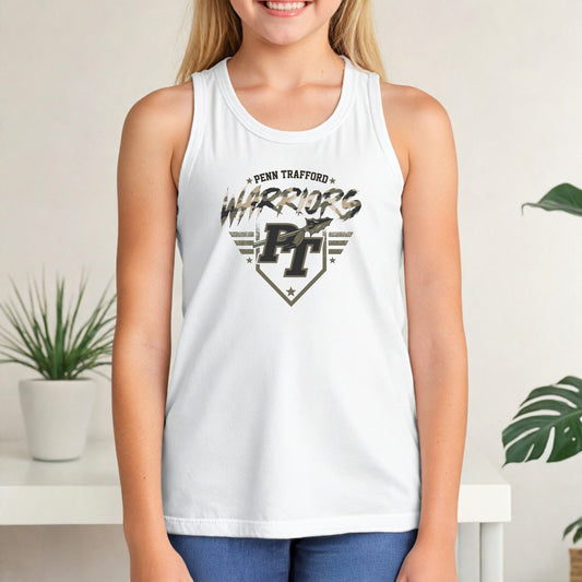 Penn Trafford Warriors Camo - Youth Tank Top