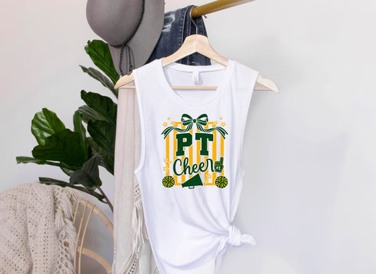 PT Cheer Stripes - Muscle Tank