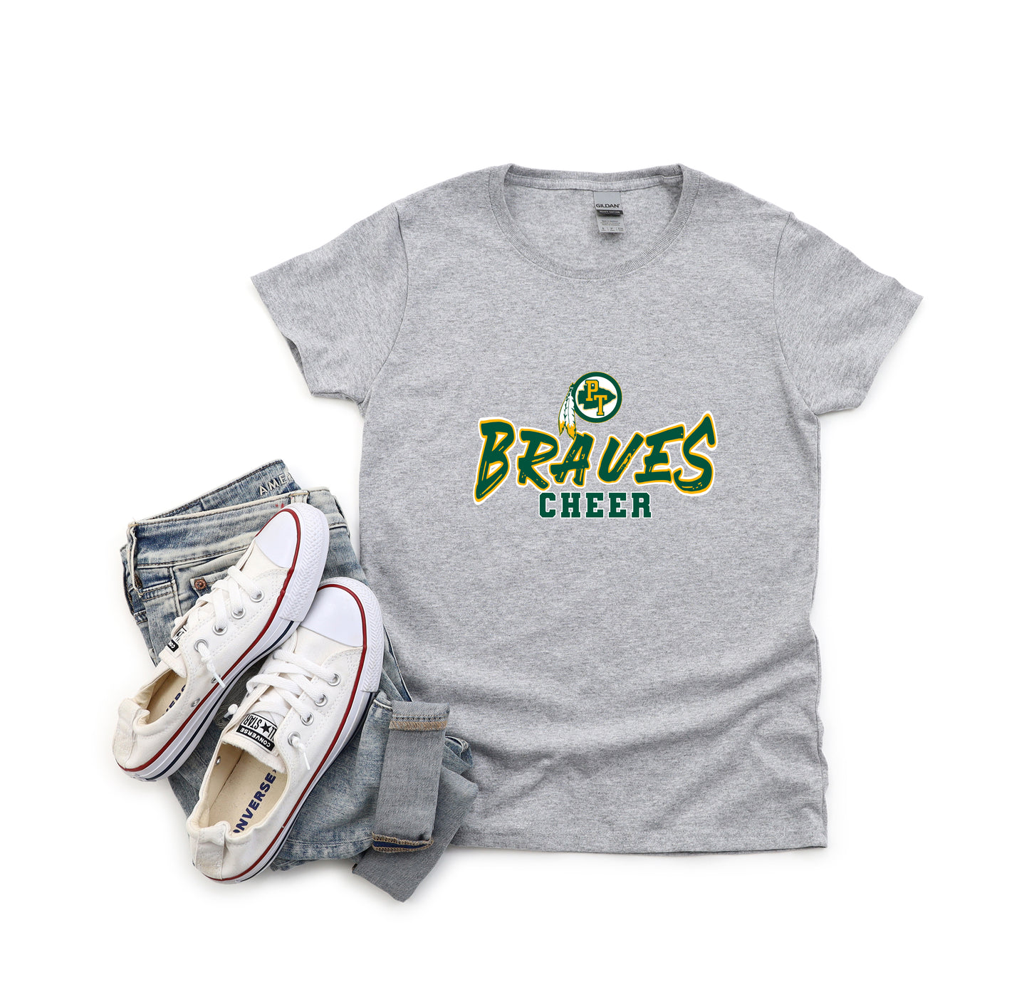 PTMAA Braves Cheer - Women's Tee