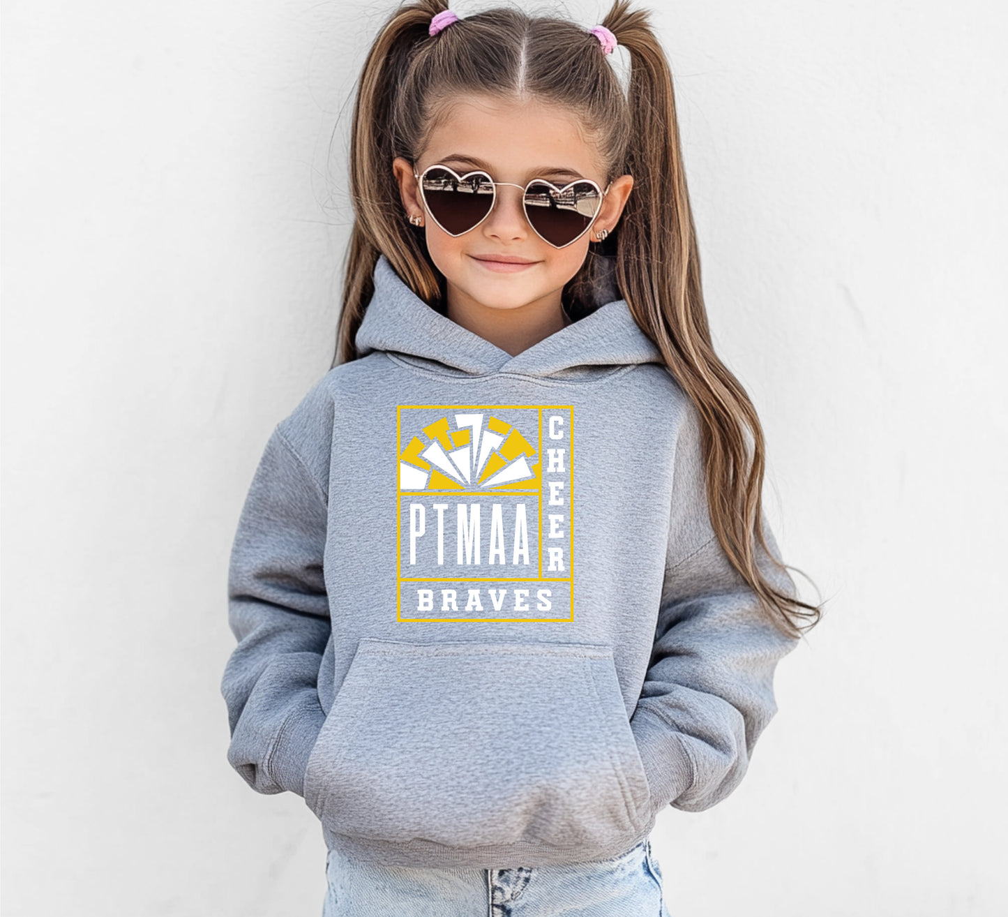 PTMAA Braves Cheer - Youth Hoodie