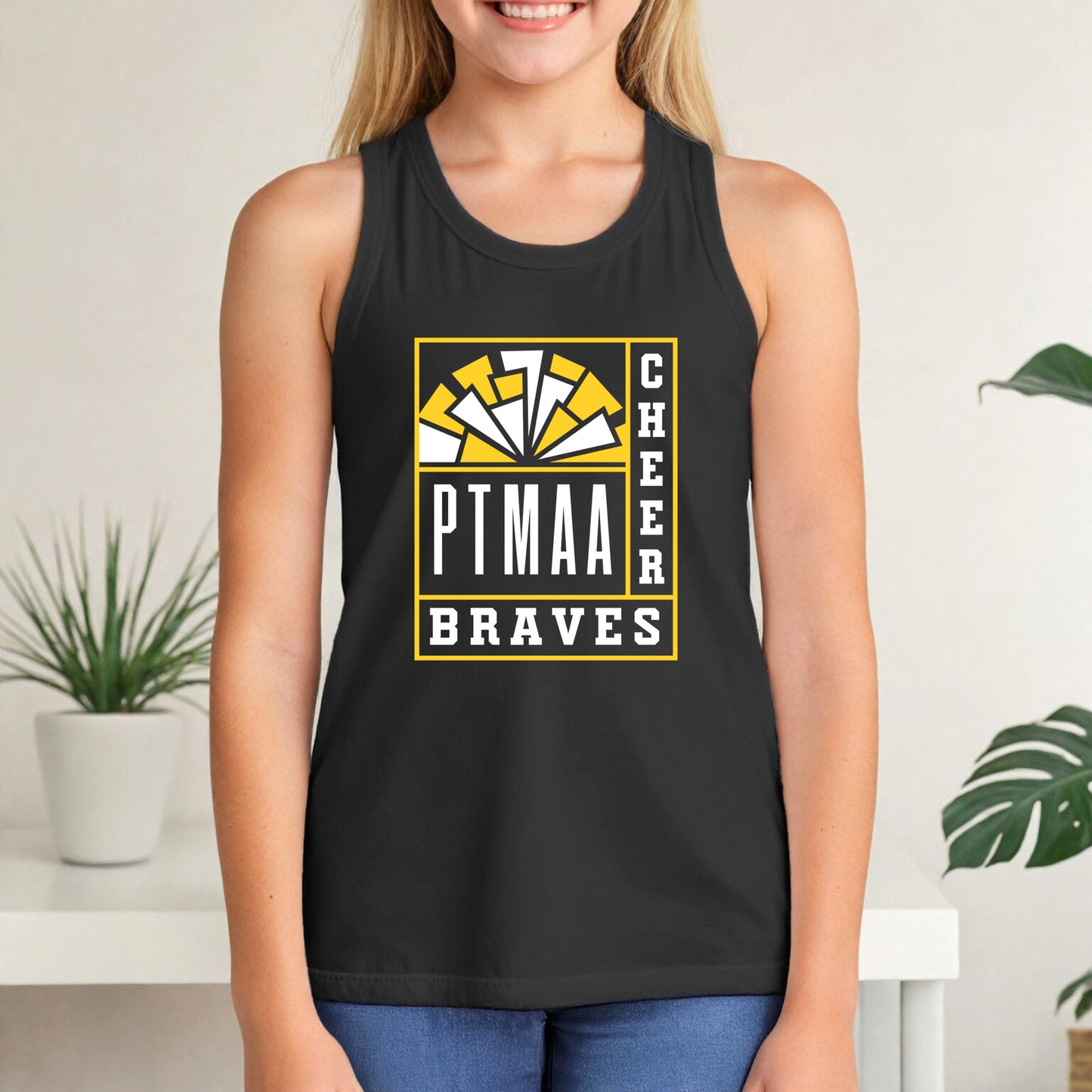 PTMAA Braves Cheer - Youth Tank