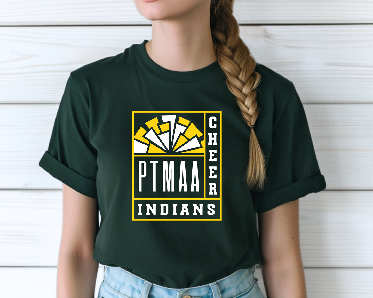 PTMAA Indians Cheer - Youth T-Shirt