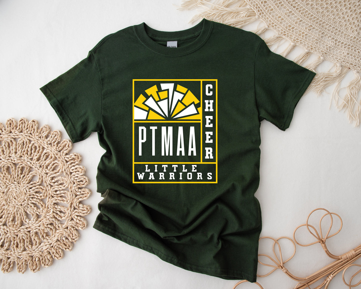 PTMAA Little Warriors Cheer - Adult Unisex T-Shirt