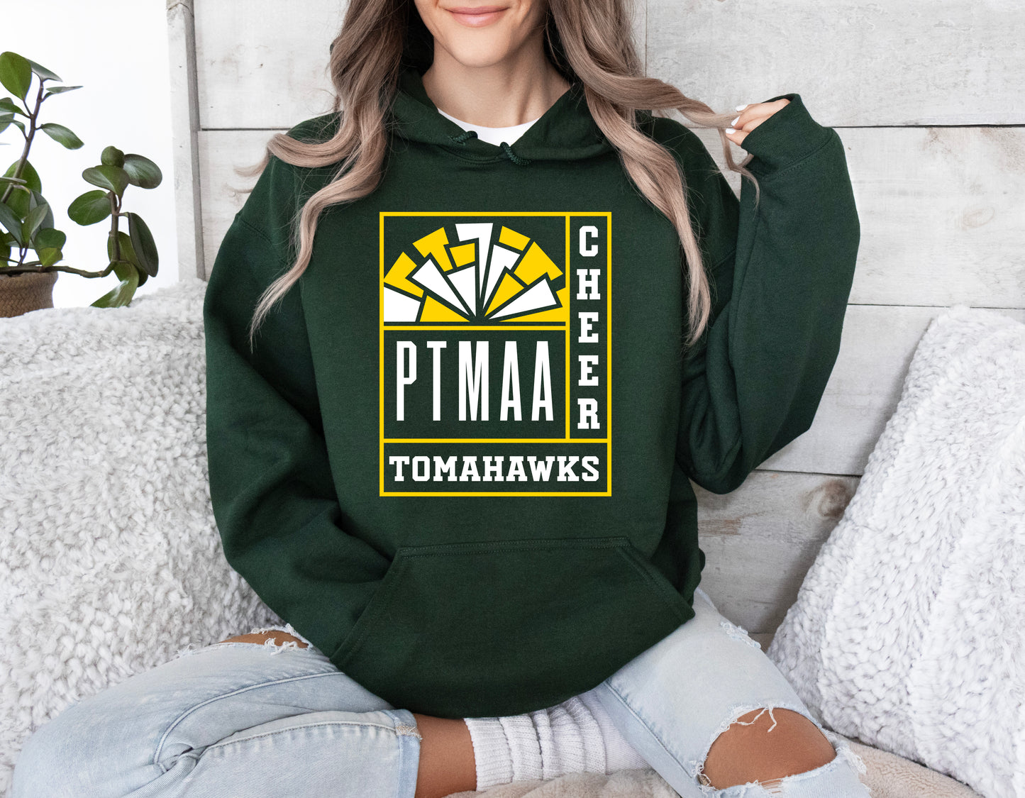 PTMAA Tomahawk Cheer - Adult Hoodie