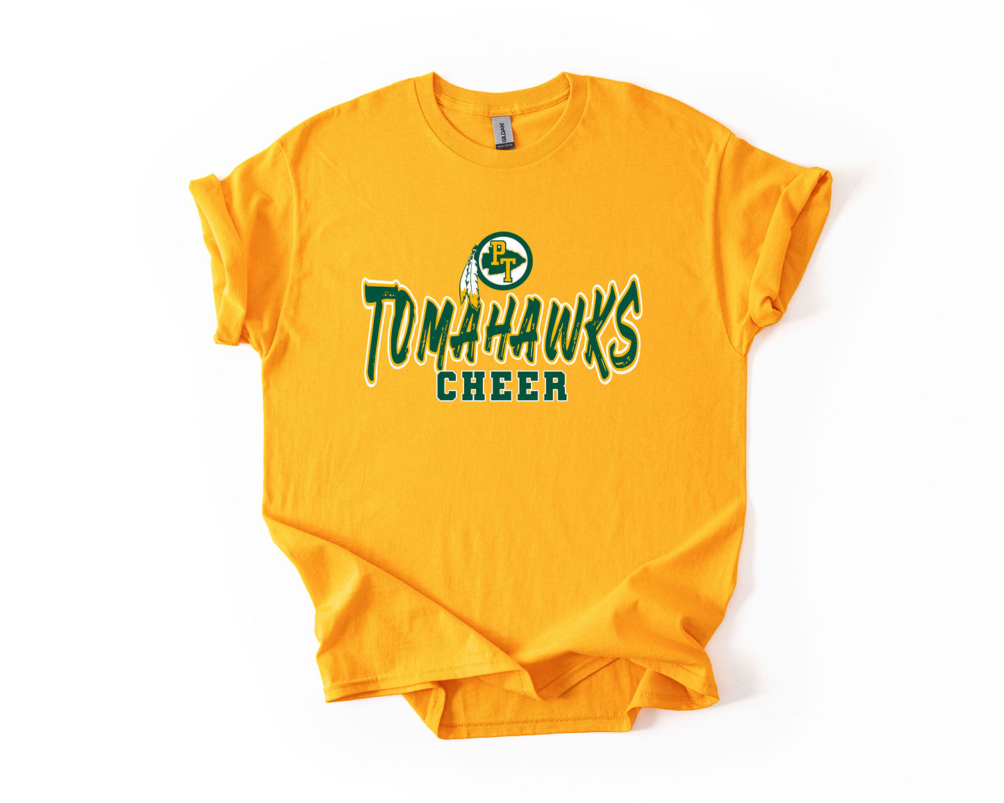 PTMAA Tomahawks Cheer - Adult Unisex T-Shirt