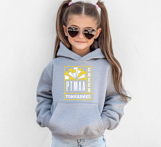 PTMAA Tomahawk Cheer - Youth Crew Sweatshirt
