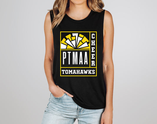 PTMAA Tomahawk Cheer - Muscle Tank