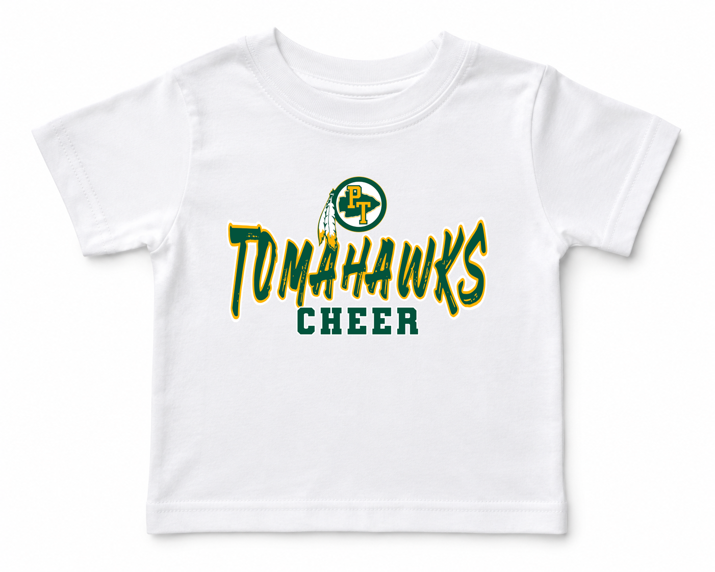 PTMAA Tomahawks Cheer - Toddler T-Shirt