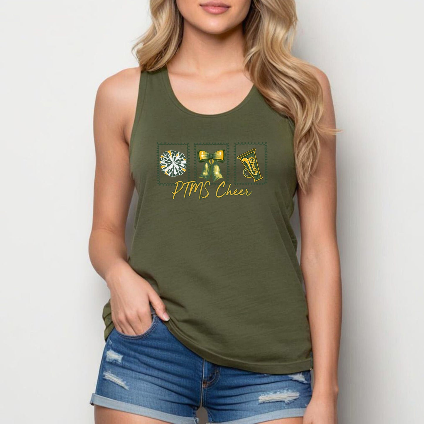 PTMS Cheer - Bella Flowy Tank