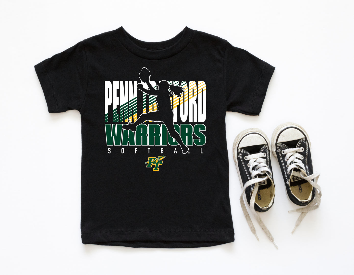 PT Softball Silhouette - Toddler T-Shirt