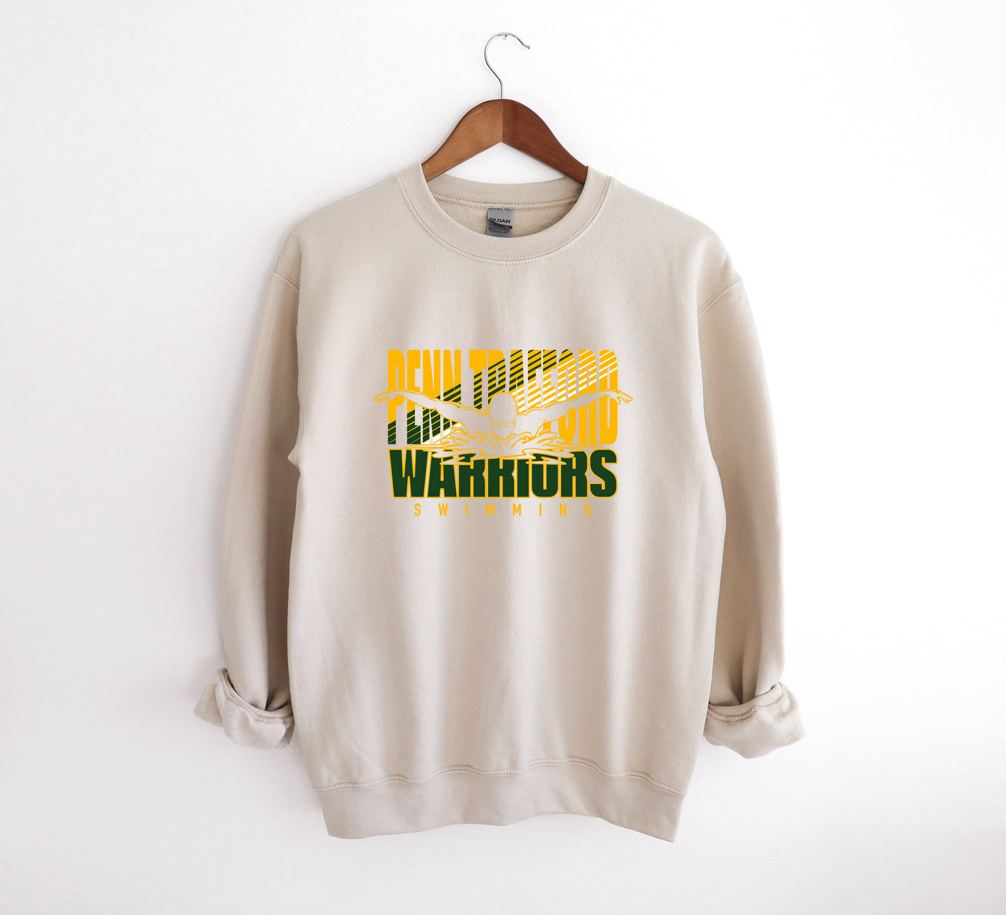 PT Swim 1 - Adult Crew Sweatshirt