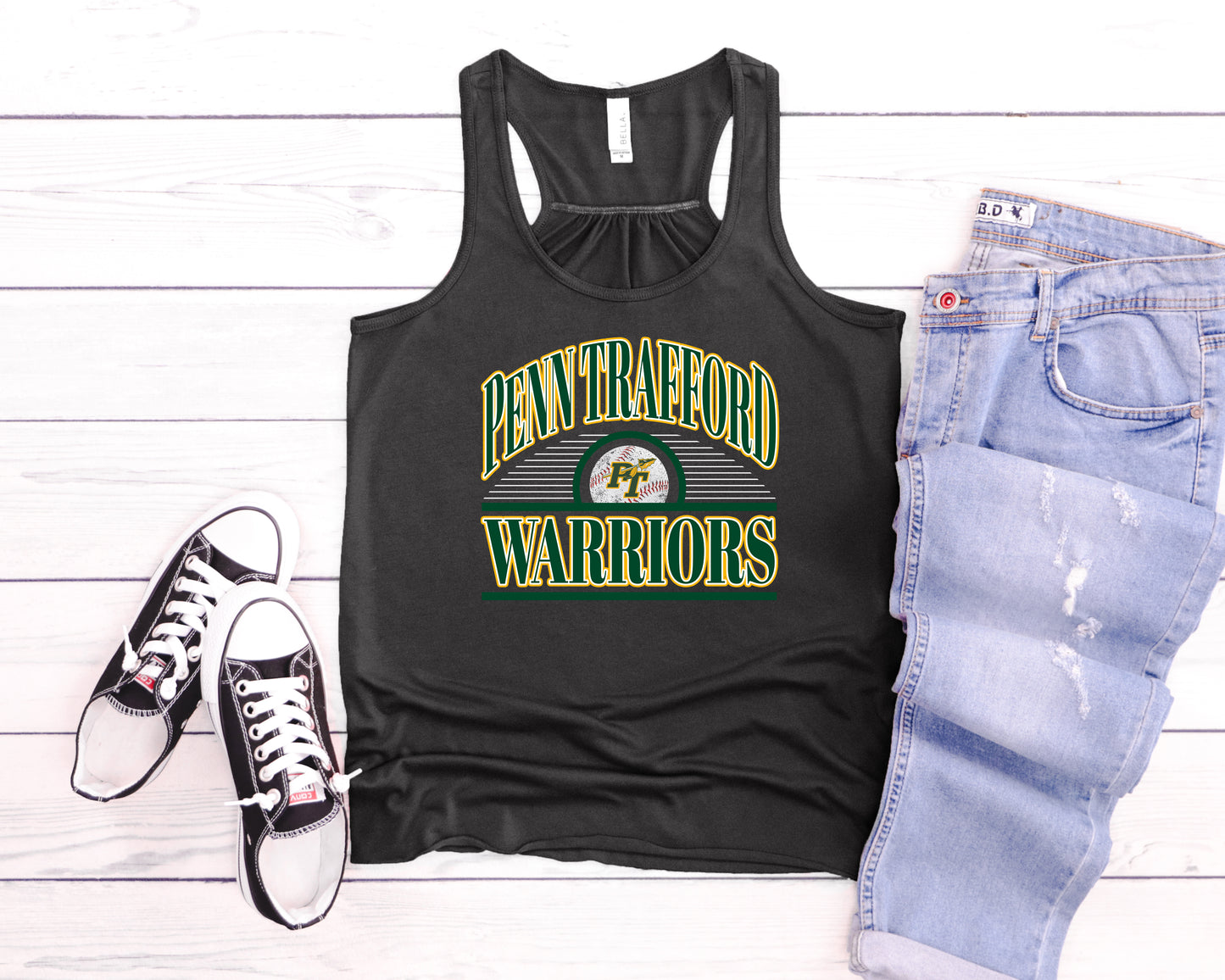 PT Warriors Baseball 2 - Flowy Tank