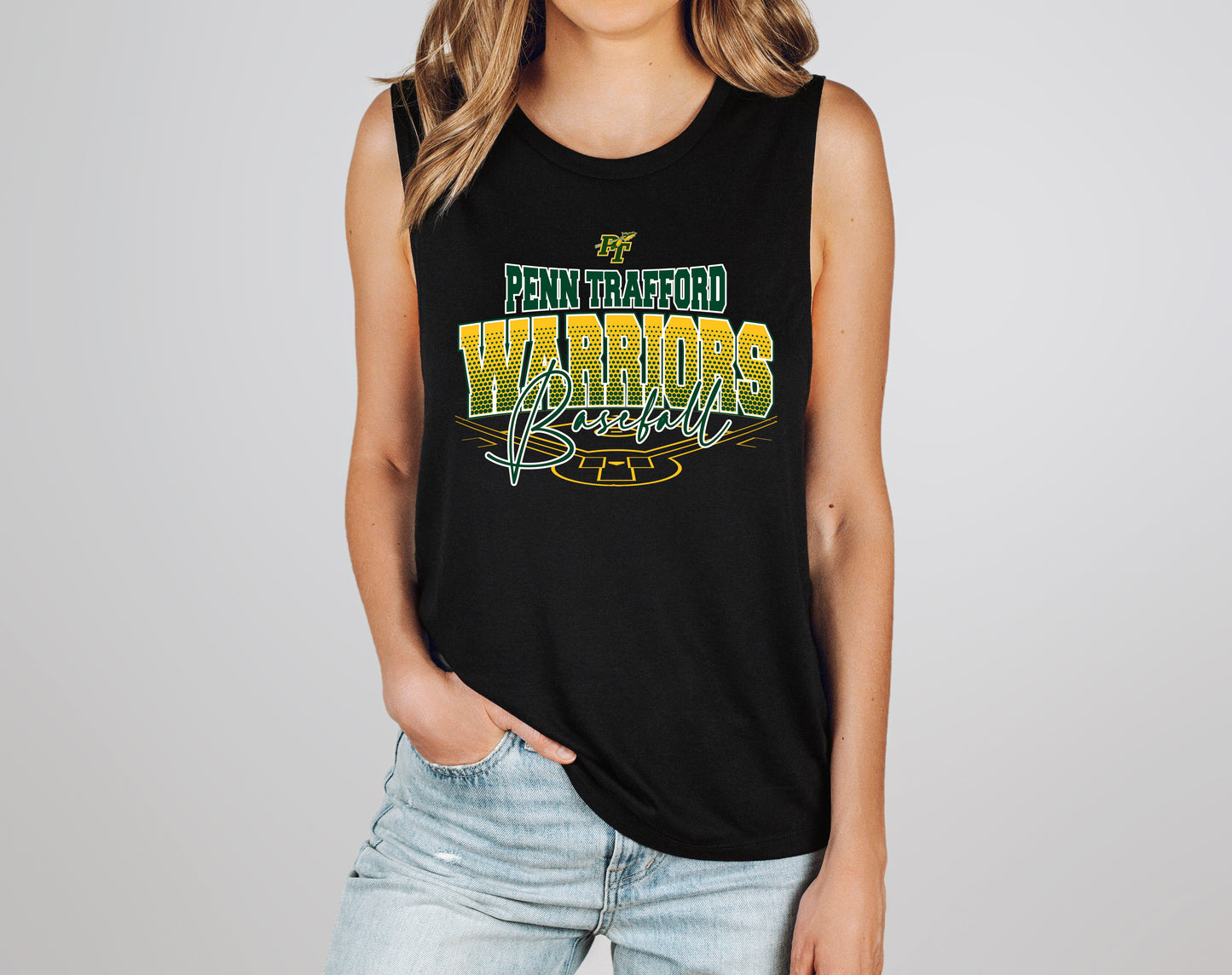PT Warriors Baseball 5 - Muscle Tank