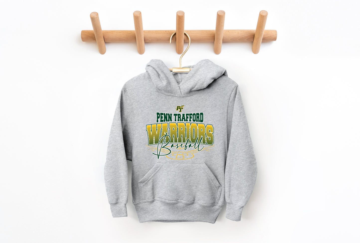 PT Warriors Baseball 5 - Youth Hoodie